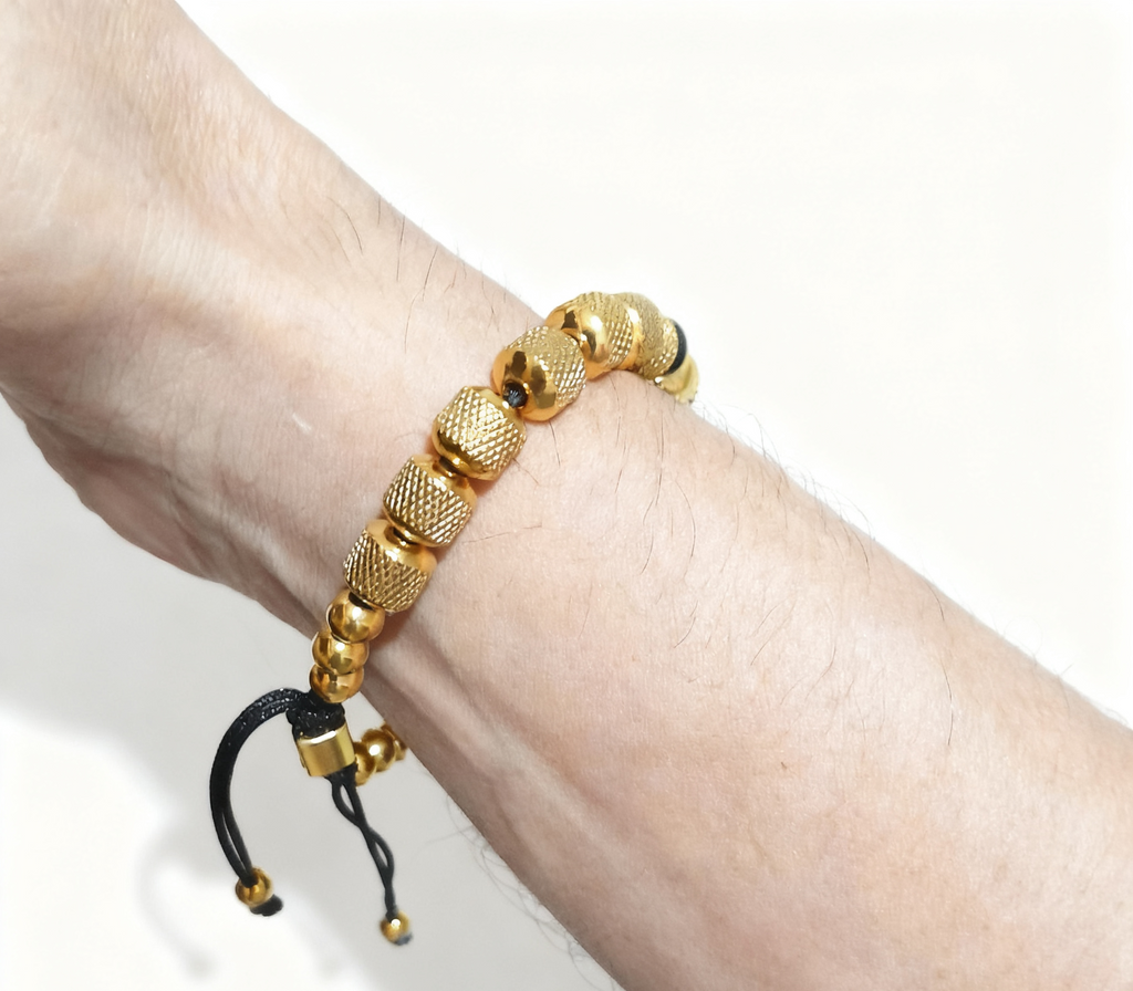 Pulsera de Acero Inoxidable para Caballero – Elegante y Resistente