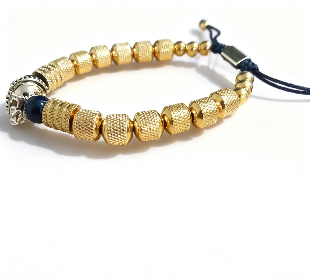 Pulsera de Acero Inoxidable para Caballero – Elegante y Resistente