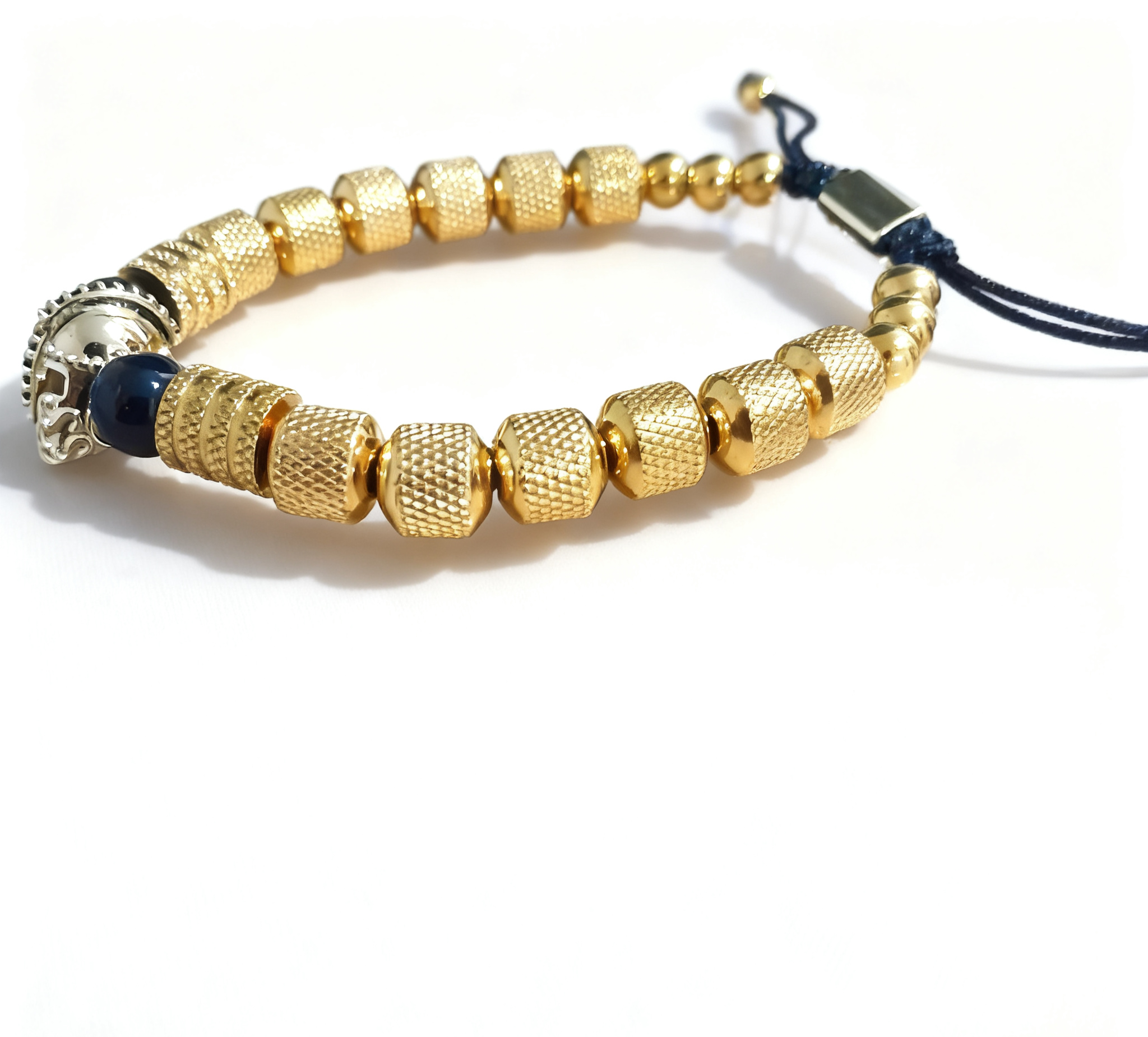 Pulsera de Acero Inoxidable para Caballero – Elegante y Resistente